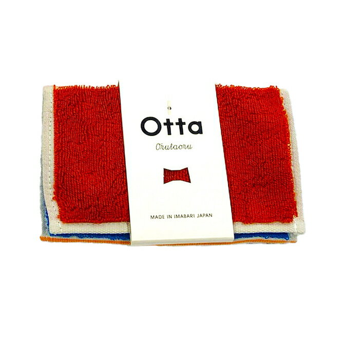 今治 タオル ハンカチ ギフト メンズ レディース Otta オッタ ハーフ 3つ折り トリ...