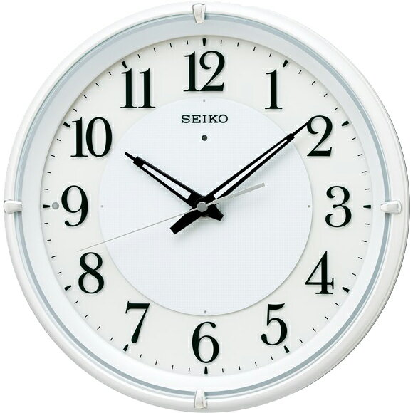 ＼4/10 当店最大P5倍※要エントリー／お取り寄せ KX233W 電波掛時計 SEIKO セイコー 光センサーによる自動全面点灯 壁掛電波時計 電波掛電波掛時計 壁掛時計 壁掛け電波時計 電波壁掛け【北海道・沖縄・離島配送不可】【KK9N0D18P】 2