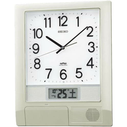 お取り寄せ SEIKO セイコー 壁掛け時計 電波時計 オフィスタイプ プログラムクロック PT201S セイコー時計/電波掛け時計/壁掛時計/かけ時計/壁掛け電波時計/電波壁掛け時計【北海道・沖縄・離島配送不可】【KK9N0D18P】