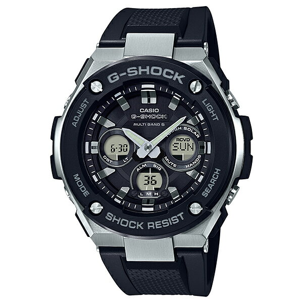 ＼5/20 当店最大P5倍※要エントリー／お取り寄せ 腕時計 G-STEEL カシオ G-SHOCK Mid Size Series GST-W300-1AJF CASIO 【北海道・沖縄・離島配送不可】【KK9N0D18P】