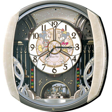 SEIKO セイコー 壁掛け時計 電波時計 ディズニータイム FW563A セイコー時計/電波掛け時計/かけ時計/壁掛け電波時計/電波壁掛け時計/ミッキーマウス/ミニーマウス FW563A【北海道・沖縄・離島配送不可】のサムネイル