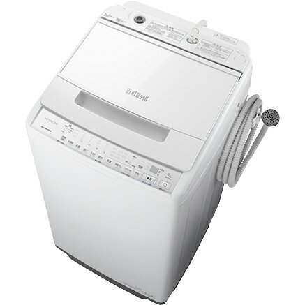 【6/10はエントリーで当店最大P7倍！】【時間指定不可】【離島配送不可】BW-V70G-W 全自動洗濯機 HITACHI 日立 ビートウォッシュ 洗濯・脱水容量7kg BWV70GW ホワイト 【KK9N0D18P】のサムネイル