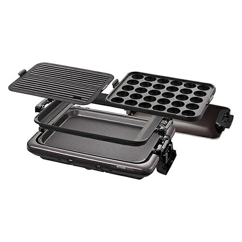 ＼1/1はエントリーでP4倍＆最大2000円クーポン開催／TIGER タイガー これ1台 ホットプレート ブラウン ..