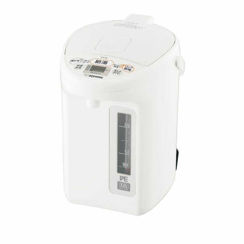 ZOJIRUSHI ݰ ͥ(椦Ȥ) ޥʨȤVEŵޤۤӤ ۥ磻 3.0L CV-TE30-WA̳ƻ졦...