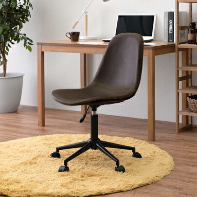 楽天市場】オフィスチェア ダークブラウンの通販