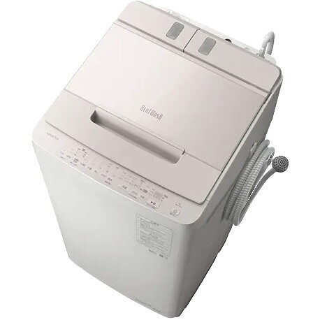 【7月8日入荷予定】＼7/5 当店最大P6倍※要エントリー／全自動洗濯機 洗濯・脱水容量9kg スリムタイプ 日立 ビートウォッシュ ホワイトラベンダー BW-X90J-V HITACHI 【時間指定不可】【離島配送不可】のサムネイル