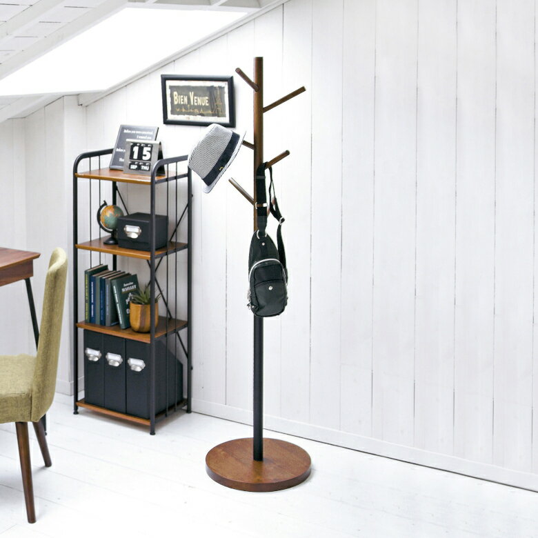 【メーカー直送】【代引不可】【日時指定不可】【北海道・沖縄・離島不可】ポールハンガー 高さ150cm 幅40cm 天然木 宮武製作所 FORESTA(フォレスタ...