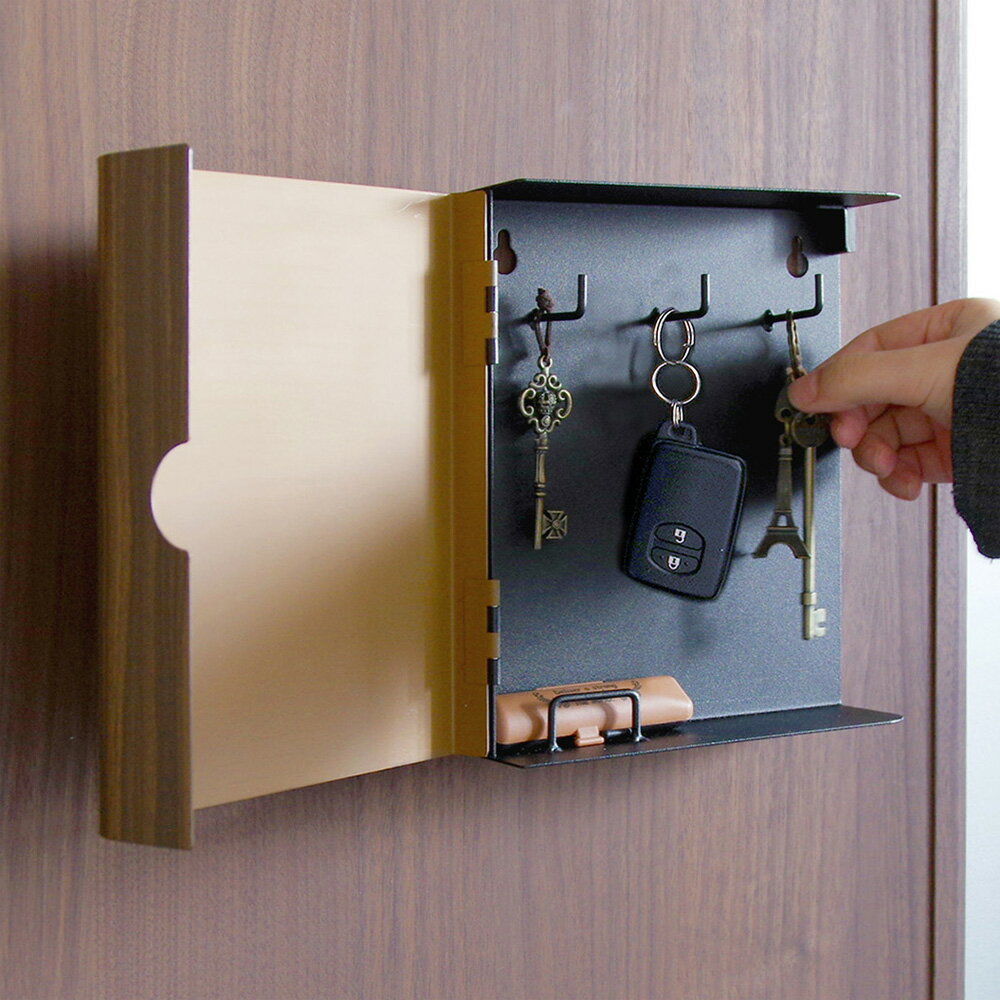 ＼3/1はエントリーでP4倍＆最大2000円クーポン開催／【メーカー直送】【代引不可】【日時指定不可】【北海道・沖縄・離島不可】キーボックス 宮武製作所 TEER（ティール） ブラウン KB-1000M-BR