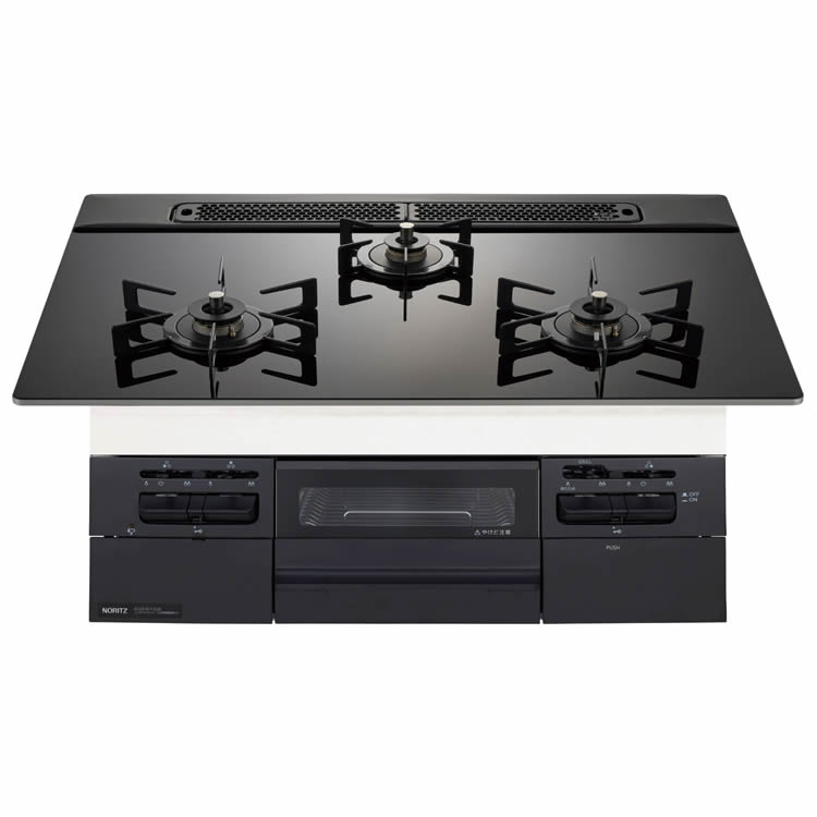 ＼9/1はエントリーでP4倍＆最大2000円クーポン開催／お取り寄せ 【代引不可】ビルトインガスコンロ 左右強火力 都市ガス用 75cmタイプ 0525W07 ノーリツ Fami ファミ スタンダードタイプ N3WV7RWTP1-12A13A 【時間指定不可】【離島配送不可】【KK9N0D18P】