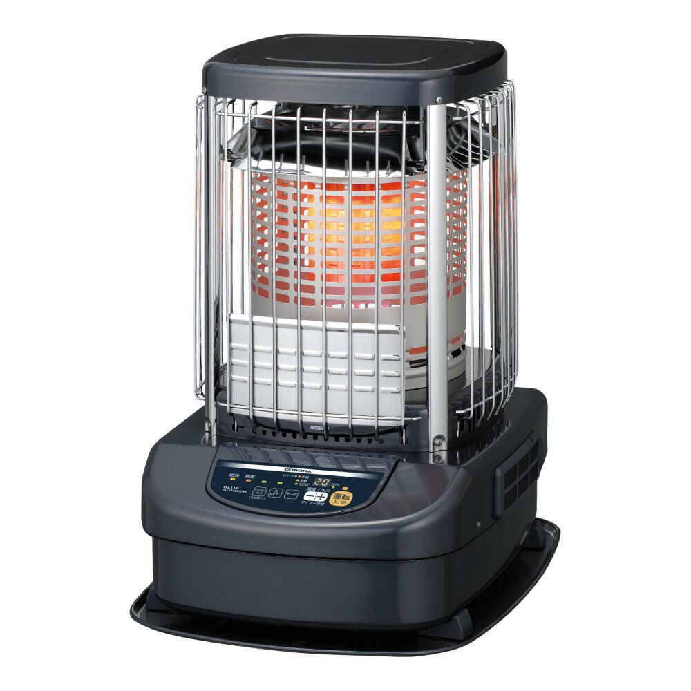 ＼1/1はエントリーでP4倍＆最大2000円クーポン開催／お取り寄せ 石油ストーブ 主に31畳用 タンク一体式 業務用タイプ コロナ ブルーバーナ ブルーメタリック GH-G12F-A CORONA 【時間指定不可】【離島配送不可】【KK9N0D18P】