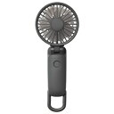 \6/1はエントリーでP4倍&最大2000円クーポン開催/モバイルファン 扇風機 大風量 静音 3Way(手持ち/首かけ/卓上) 風量5段階 Type-C対応 ...