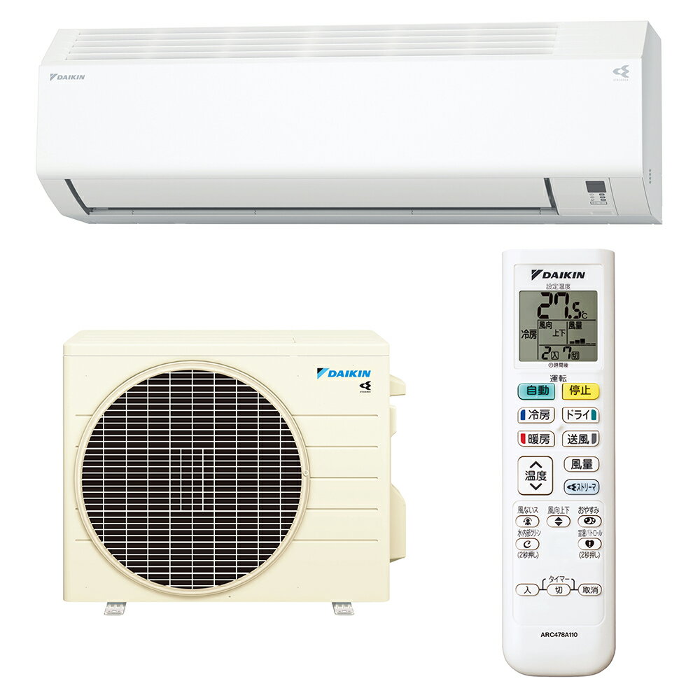 6/20 ŹP5ܢץȥ꡼롼२ 2.8kW 10  E꡼ ۥ磻 S285ATES-W DAIKIN ڻֻԲġۡΥԲġۡKK9N0D18P