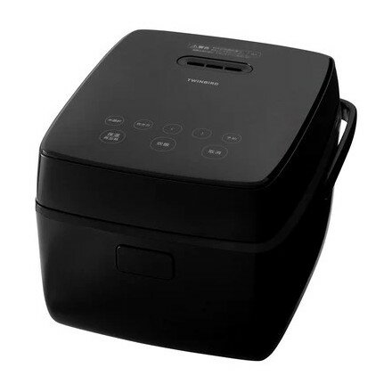 ＼3/15 当店最大P5倍※要エントリー／IH炊飯器 3合炊き ツインバード ブラック RM-D793B TWINBIRD 【北海道・沖縄・離島配送不可】【KK9N0D18P】