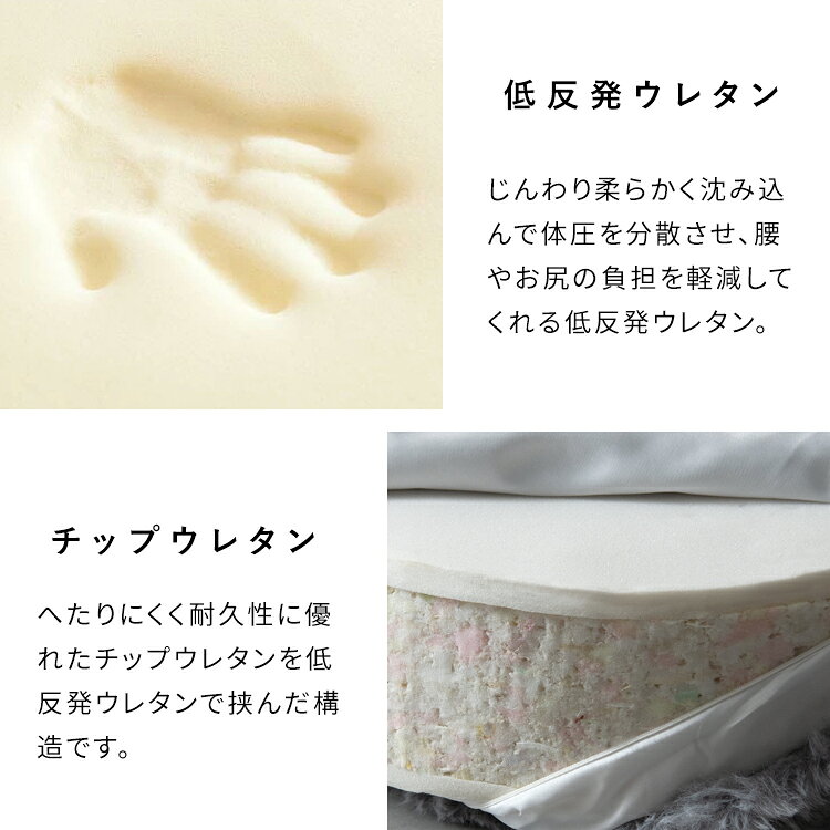 DPsignの＼8/15 当店最大P5倍※要エントリー／【メーカー直送】【代引不可】【北海道・沖縄・離島不可】ふわとろリビングクッション ラウンド 丸型 宮武製作所 Foure(フール) ホワイト CN-420-WH｜アングル3