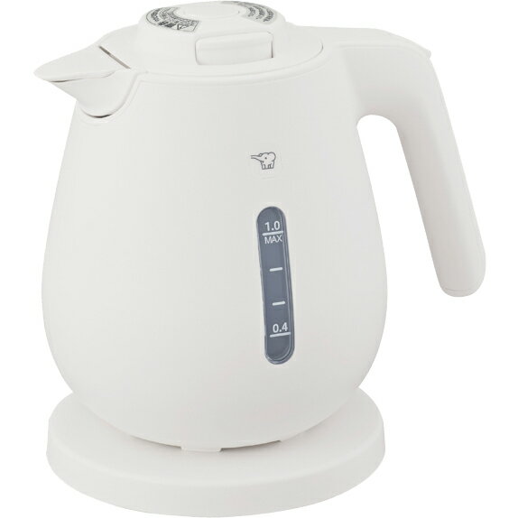 Rakuten - 電気ケトル 1.0L 象印 ホワイト CK-DC10-WA ZOJIRUSHI 【北海道・沖縄・離島配送不可】