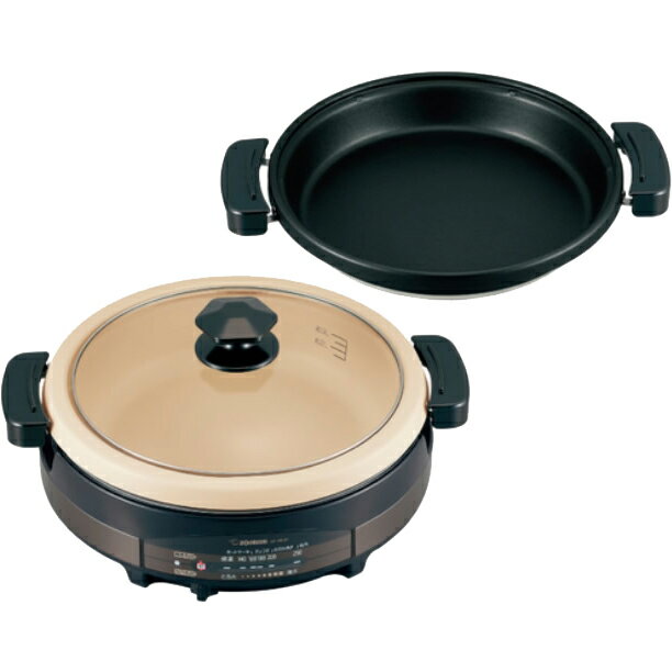 グリルなべ 象印 あじまる ブラウン EP-RE20-TA ZOJIRUSHI 【北海道・沖縄・離島配送不可】