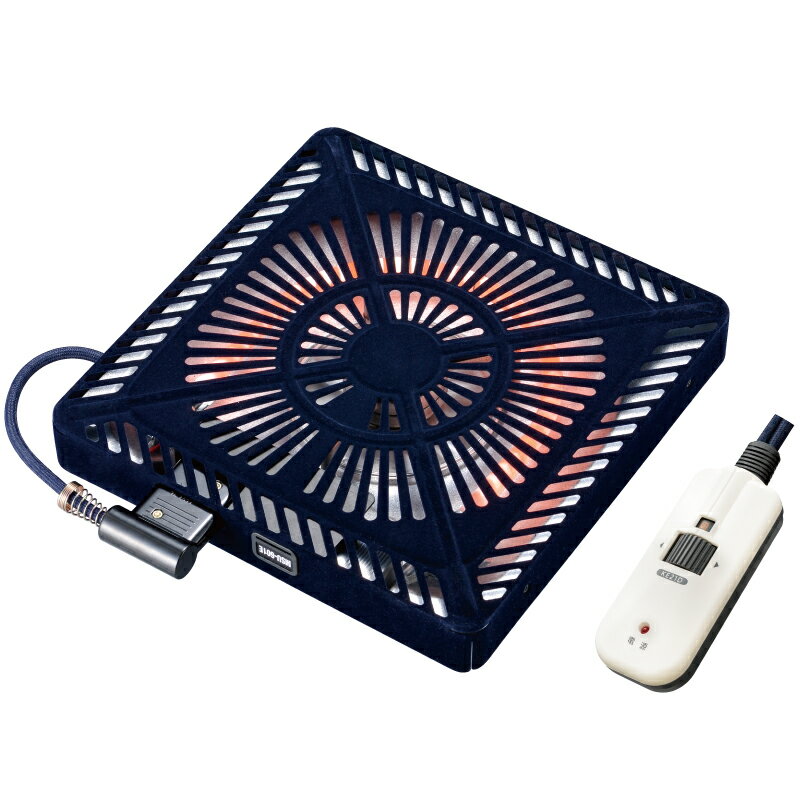 こたつ用取替ヒーター 600W 石英管温風ヒーター メトロ電気 MSU-601E-DKB 【北海道・沖縄・離島配送不..