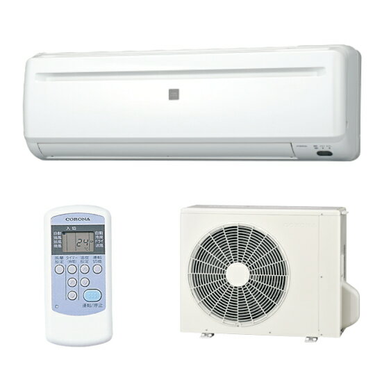 Rakuten - ＼5/30 当店最大P5倍※要エントリー／ルームエアコン 2.2kW 冷房専用 主に6畳用 日本製 コロナ ReLaLa(リララ) ホワイト RC-2226R-W CORONA 【時間指定不可】【離島配送不可】【KK9N0D18P】