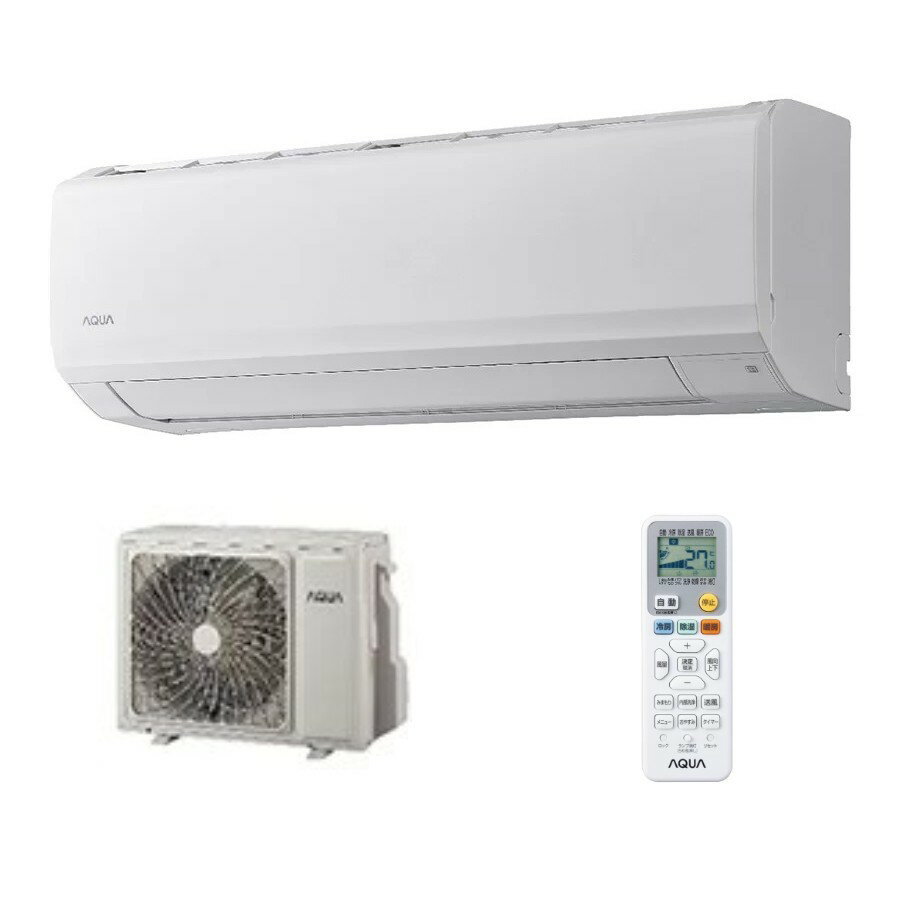 Rakuten - ＼5/30 当店最大P5倍※要エントリー／ルームエアコン 2.2kW 主に6畳用 アクア ホワイト AQA-JS226A-W AQUA 【時間指定不可】【離島配送不可】【KK9N0D18P】
