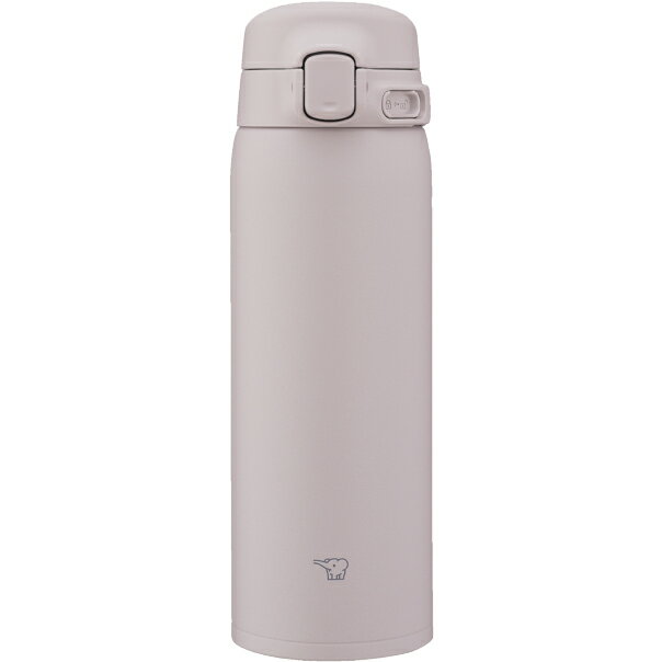 Rakuten - ＼6/1はエントリーでP4倍＆最大2000円クーポン開催／水筒 ステンレスボトル 0.48L(480mL) シームレスせん 象印 ソフトグレージュ SU-BA48-HM ZOJIRUSHI 【北海道・沖縄・離島配送不可】