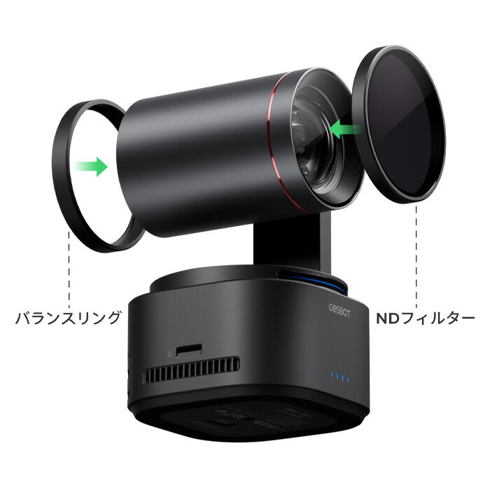 OBSBOT Tail 2 ���� ND �ե��륿�����å� ND8 ND16 ND32 ND64 4 �祻�å� �ޥ��ͥåȼ���դ�