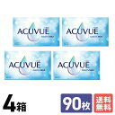 ジョンソン&ジョンソン ワンデーアキュビュー オアシス MAX 90枚パック 4箱セット 6ヶ月分 ワンデー 1日使いすて 近視用 遠視用 UVカット 送料無料...