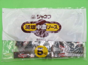 キューピー株式会社ジャネフ 減塩中濃ソース 5ml 40個