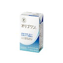 項目 詳細 商品特長 〈特徴1〉乳果オリゴ糖はしっかり腸に届く。 胃や小腸で分解されにくく大腸までそのまま届く乳果オリゴ糖。 〈特徴2〉乳果オリゴ糖は腸内ビフィズス菌を増やす。 オリゴワンに使われている乳果オリゴ糖は、もともと腸内に棲んでいるビフィズス菌のエサになって腸内のビフィズス菌を増やし、自然に腸内環境を整えます。 〈特徴3〉乳果オリゴ糖はお腹にやさしいから老人ホームや病院でも採用。 乳果オリゴ糖のパワーはとても穏やかです。紙パックタイプの手軽さとおいしさで、患者さんや現場の医療従事者の方々にたいへん喜んでいただいています。 内容量 125ml 24本 原材料 発酵乳(殺菌)(砂糖、ぶどう糖、脱脂粉乳)(国内製造)、乳果オリゴ糖シロップ、還元水飴／トレハロース、安定剤(ペクチン)、酸味料、香料 栄養成分 栄養成分表示 1本(125ml)当たり エネルギー（kcal） 65 たんぱく質（g） 0 脂　質（g） 0 炭水化物（g） 17.9 食塩相当量（g） 0.14 カリウム（mg） 22 リン（mg） 12 ＜関与成分＞乳果オリゴ糖（g） 3.0 メーカー 株式会社HプラスBライフサイエンス