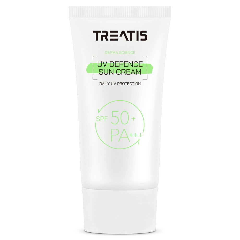 リニューアル/韓国美容皮膚科ブランド[Treatis] UV Defense Sun Cream 日焼け止め 60ml SPF 50+ PA+++/デイリーサンケア/乾燥肌/敏感肌/ドクターズコスメ