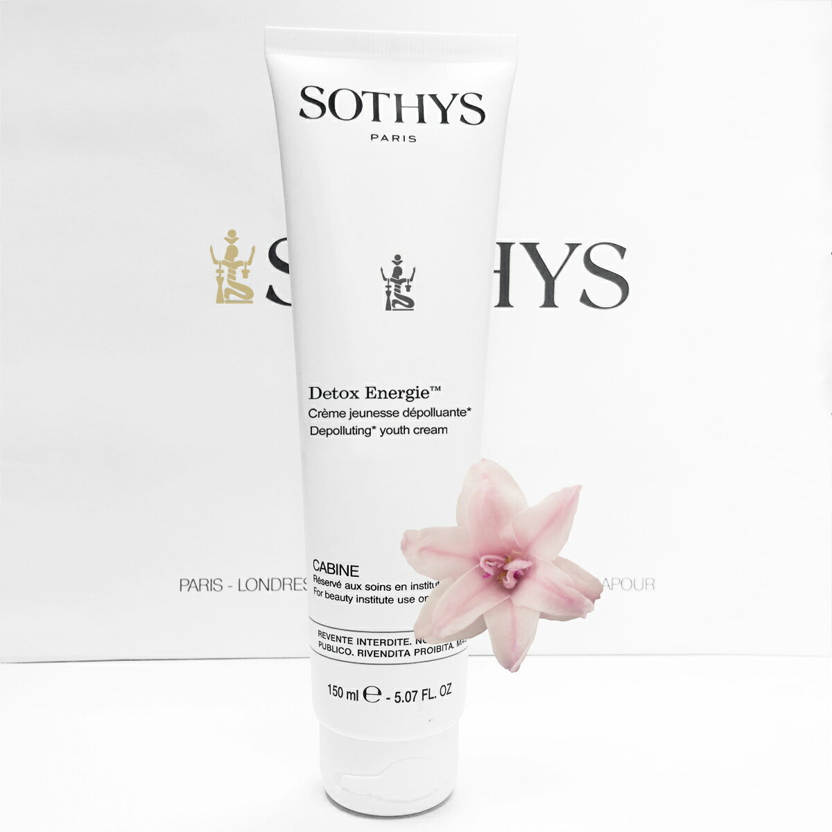 [Sothys] ソティス DXエナジー クリーム 150ml / Sothys Detox Energie Depolluting Youth Cream 150ml (Salon Size)
