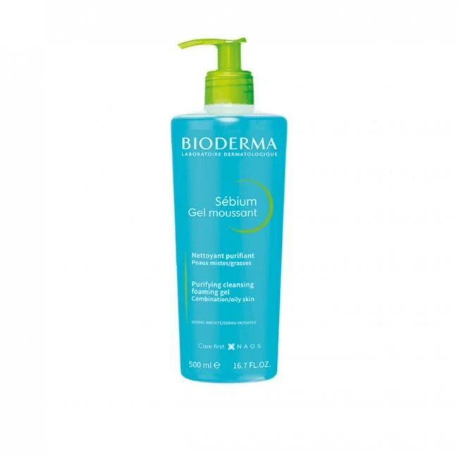 [BIODERMA] rIf} BIODERMA ZrE tH[~O EHbVOWF 500ml / Sebium Gel Moussant 500ml