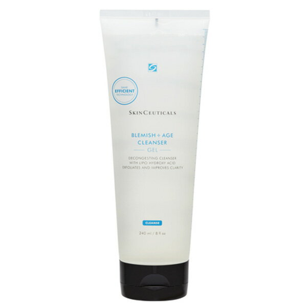 [Skinceuticals] スキンシューティカルズ ブレミッシュ+エイジ クレンザージェル 240ml / Skinceuticals BLEMISH+AGE Cleanser Gel 240ml
