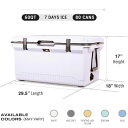 【お取り寄せ】12週~16週間後入荷予定 ENGEL 60 QT エンジェル 60 QT超軽量射出成形クーラー 抜群の保冷力 最大7日間氷を保持 ウルトラライト 軽量 取り外し可能 ワイヤーバスケット クーラーディバインダー 栓抜き ボトルオープナー 大容量 冷やす 保冷 冷たい 持ち運び