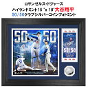 【在庫有り】 ロサンゼルス・ドジャース 大谷翔平 ハイランドミント15 x 18 50-50クラブシルバーコインフォトミント Los Angeles Dodge...