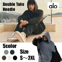 ★ ALO Yoga ★ ALO+JIN アロー 公式 アメリカ発ブランド ダブルテイクパーカー 正規品 セレクトショップ オーバーサイズ デザイン BTS JIN グローバルアンバサダー就任 ジン着用 カンガルーポケット フードキャップ トップス 動きやすい メンズ レディース パーカー ギフト