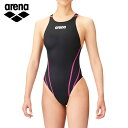 【送料無料】★泳ぎやすさを追求したニット素材モデル★【 アリーナ arena 】 ARN-1021WJ 水泳 競泳 ジュニア 女子 水着 子供 こども リミック...
