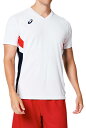 半袖ゲームシャツ 2053A048 SAバレーボール VOLLEYBALL / GAME/ゲーム ウェア メンズ・ユニセックス ハンソデゲームシャツ ブリリアントホワイト 100 父の日