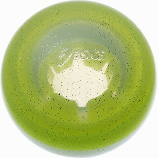 【asics　アシックス】【アクセサリー】グラウンドゴルフ　ボール　グランドゴルフ　GGG331 EQレクリエーション EQ＜GROUND　GOLF　BALL＞ ハイパワーボール　ストレート　クリア イエロー　04　[acc][メール便不可]