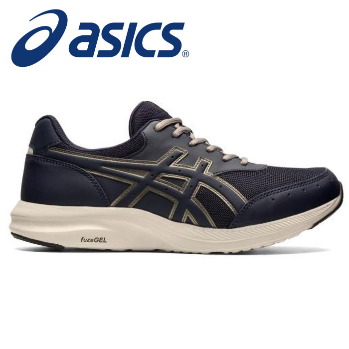 楽天アスリート　ステージ★足への負担が少ない！やわらかな履き心地★【 アシックス asics 】【シューズ　靴】 アシックス商事 ウォーキングシューズ ウェルネスウォーカー ゲルファンウォーカー M042 メンズ 男性 1291A042 （400） ネイビーブルー [230909][amz]