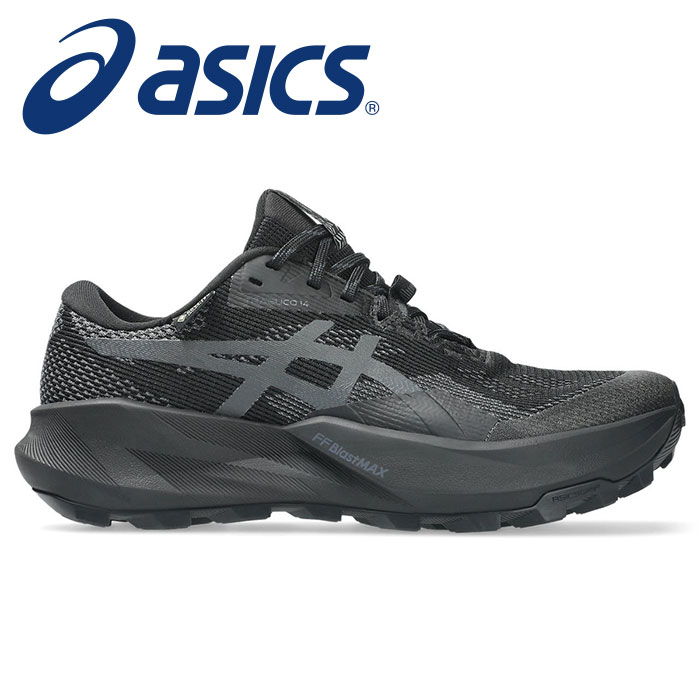 Rakuten - 【 2026年 春夏モデル】【 アシックス asics 】【 シューズ 靴 】 レディース トレイルランニング シューズ Trabuco トラブーコ 14 GTX ゴアテックス トレイル トレラン ランニング 防水 1012B936 (002) ブラック/グラファイトグレー [260129][amz]