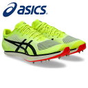 ★短距離用!足裏全体で反発を感じたいアスリートへ★【2025年春夏モデル】【アシックス asics】【シューズ 靴】 陸上 スパイク JETSPRINT 3 ジ...
