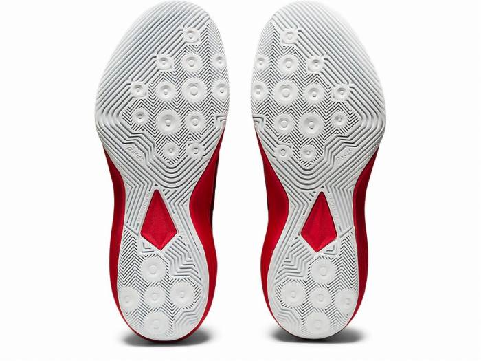 【送料無料】【2020秋冬モデル】【asics　アシックス】【シューズ　靴】1063A028 FWバスケツト シューズ(ユニセックス 男女兼用) NOVA FLOW CLASSIC RED/GRAPHITE GREY 601[200819]