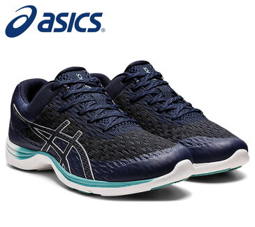 【送料無料】【2022年春夏モデル】【asics　アシックス】【シューズ　靴】 1293A024 エクササイズウォーキングシューズ(レディース) 女性用 FWウエルネス ゲルムージー SP ネイビーブルー 401 [220512]