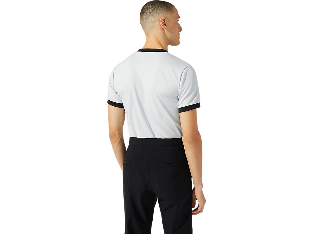 【メール便送料無料】【2021年春夏モデル】【asics　アシックス】【ウェア】 2063A190 SA バスケット アパレル(ユニセックス) 男女兼用 レフリーシャツ シルバーグレー 12 [210219]