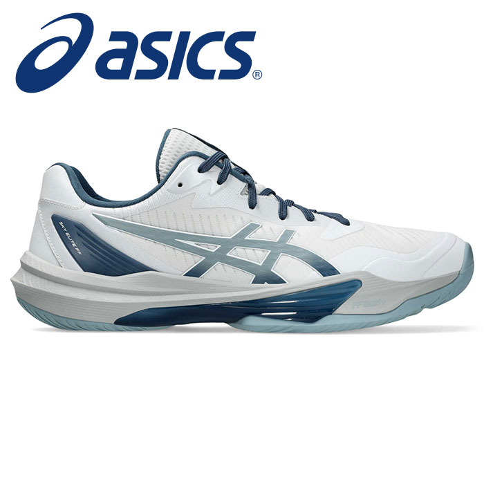 【アシックス　asics】【シューズ　靴】 バレーボールシューズ SKY ELITE FF 3(スカイエリートFF3) メンズ 1051A080 (100) ホワイト/Dグレー [240909]