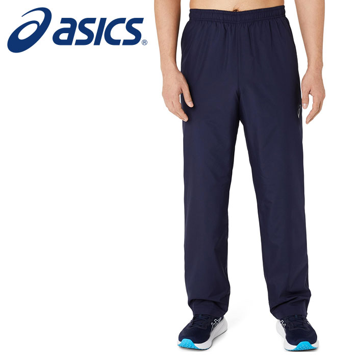 【 アシックス asics 】【ウェア】 裏起毛ウインドブレーカーパンツ 防寒 保温 メンズ トレーニングウェア 2031E746 (400) ミッドナイト [240909][amz]