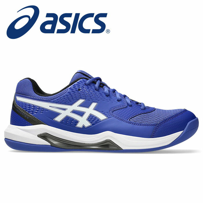 【 2025年 秋冬モデル】【 アシックス asics 】【 シューズ 靴 】 テニスシューズ GEL-DEDICATE ゲルデディケート 8 INDOOR インドア カーペットコート テニス シューズ メンズ 1041A444 (402) ダークコバルト/ホワイト [250802][amz] クリスマス プレゼント