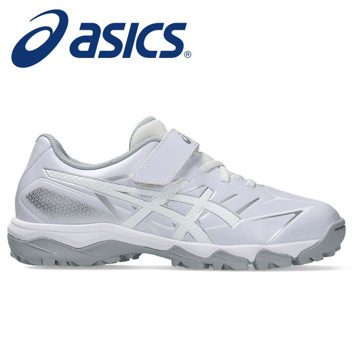 【 2025年 秋冬モデル】【 アシックス asics 】【シューズ 靴】 野球 ジュニア トレーニングシューズ STAR SHINE スターシャイン TR 3 子供 小学生 アップシューズ トレーニング アップ シューズ トレシュー 1124A010 (110) ホワイト/ホワイト [250802][amz]