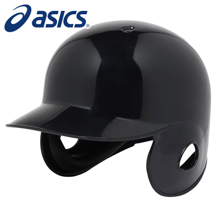 【アシックス　asics】【防具】野球 硬式用バッティングヘルメット 3123A663 (001) ブラック [240909]