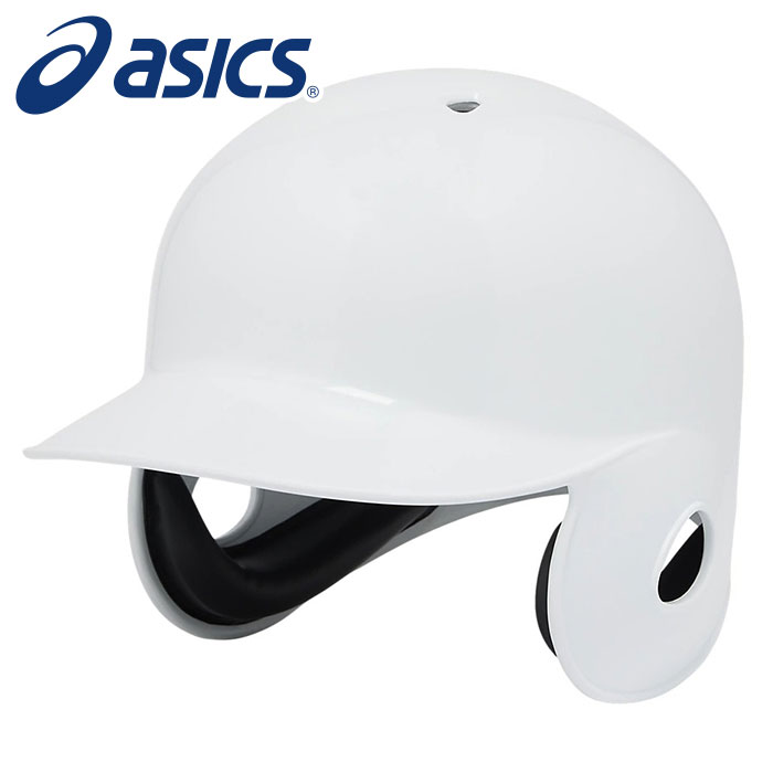 【アシックス　asics】【防具】野球 硬式用バッティングヘルメット 3123A663 (100) ホワイト [240909]